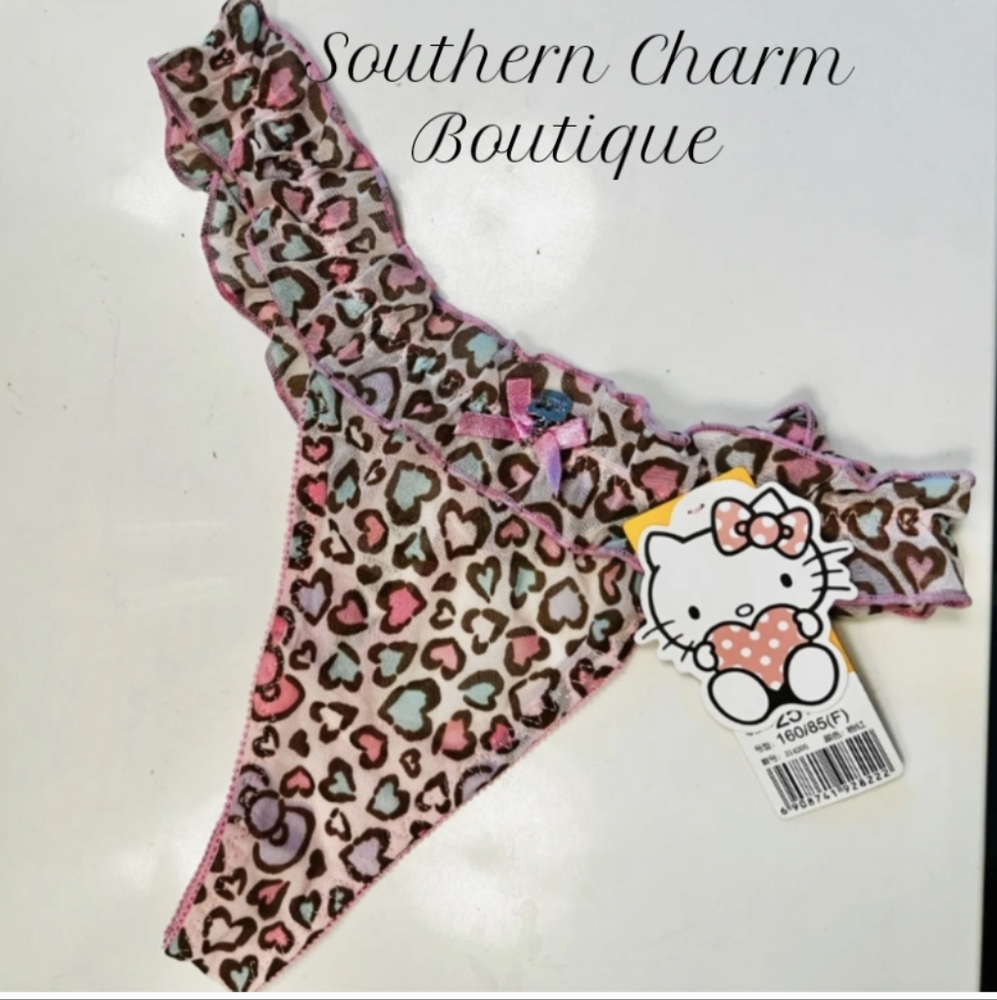 🆕 🔥  🔥Hello Kitty Silky Thongs